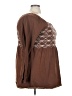 Roaman's Brown Long Sleeve Blouse Size 22 (1X) - photo 4