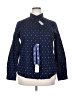 Foxcroft Blue Long Sleeve Button-Down Shirt Size 18 - photo 1