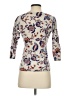 Club Monaco Paisley Ivory Pullover Sweater Size XS - photo 2