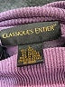 Classiques Entier Purple Silk Pullover Sweater Size L - photo 7