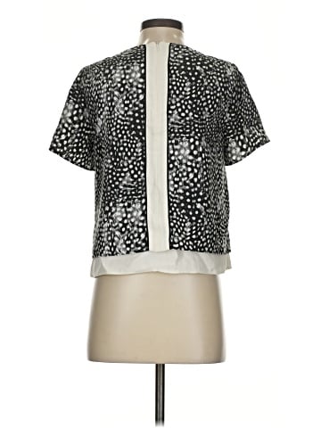 Topshop Short Sleeve Blouse (view 2)