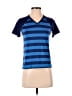 Splendid Blue Short Sleeve Top Size S - photo 1