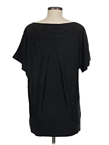 Diane von Furstenberg Short Sleeve Silk Top (view 2)