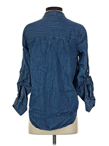 Falls Creek 3/4 Sleeve Button-Down Shirt (view 2)