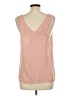 DR2 100% Polyester Pink Sleeveless Blouse Size L - photo 2