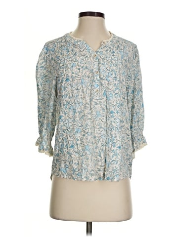 Democracy 3/4 Sleeve Blouse (view 1)