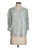 Democracy Blue 3/4 Sleeve Blouse Size S - photo 1