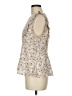 Weekend Ivory Sleeveless Blouse Size M - photo 5
