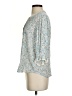 Democracy Blue 3/4 Sleeve Blouse Size S - photo 5