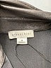 Gianni Bini Metallic Black Long Sleeve Blouse Size M - photo 7