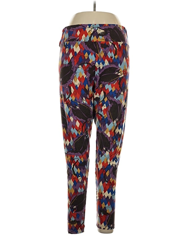 Pre-owned Lularoe Active Pants In Blue