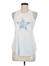 Sundry Stars Silver Tank Top Size Med (2) - photo 1
