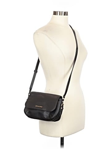 MICHAEL Michael Kors Leather Crossbody Bag (view 2)
