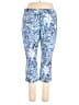 Nine West Print Blue Jeggings Size 14 - photo 1