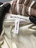 BCBGeneration 100% Rayon Stripes Tan Khaki Shorts Size L - photo 3