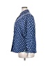 Foxcroft Polka Dots Blue 3/4 Sleeve Blouse Size 18 - photo 5