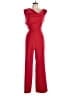 MNG 100% Polyester Solid Red Jumpsuit Size XL - photo 1