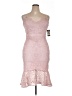 Guess 100% Polyester Pink Cocktail Dress Size 14 - photo 1