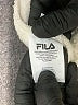 FILA 100% Polyester Solid Ivory Fleece Size M - photo 7