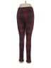 Topshop Plaid Red Leggings Size 6 - photo 2