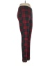 Topshop Plaid Red Leggings Size 6 - photo 4