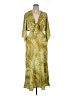 Express Tropical Yellow Casual Dress Size XL - photo 1