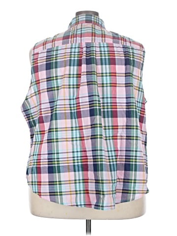 St. John's Bay Sleeveless Button-Down Shirt (view 2)