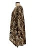Chico's Animal Print Brown Kimono Size Lg Petite - photo 5