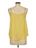 Mine 100% Polyester Yellow Sleeveless Blouse Size L - photo 2