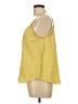 Mine 100% Polyester Yellow Sleeveless Blouse Size L - photo 5