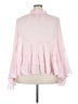 Torrid 100% Polyester Pink Long Sleeve Blouse Size 3X Plus (3) - photo 1