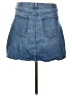 7 For All Mankind Blue Denim Skirt Size 32 waist - photo 2