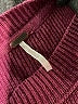 Free People Solid Burgundy Pullover Sweater Size S - photo 7