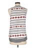 THML 100% Polyester Ivory Sleeveless Blouse Size M - photo 2