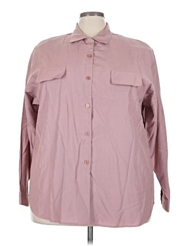Jantzen Long Sleeve Button-Down Shirt (view 1)