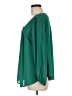 Alfani 100% Polyester Green Long Sleeve Blouse Size 8 - photo 5