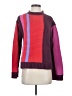 Ann Taylor Color Block Burgundy Pullover Sweater Size S - photo 1
