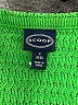 Scoop Green Sleeveless Blouse Size S - photo 7