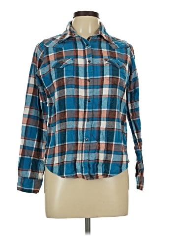 Wrangler Jeans Co Long Sleeve Button-Down Shirt (view 1)