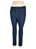Old Navy Solid Blue Jeans Size 16 - photo 1