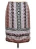 J.Crew 100% Polyester Print Orange Casual Skirt Size 10 - photo 1