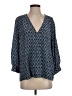 Joie 100% Silk Blue 3/4 Sleeve Silk Top Size XS - photo 1