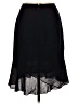 Tahari Solid Black Formal Skirt Size 6 - photo 2