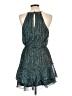 City Studio Metallic Teal Cocktail Dress Size L - photo 2