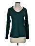 Indigenous 100% Cotton Teal Long Sleeve Top Size S - photo 1