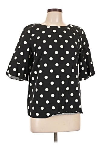 Jones New York Signature Short Sleeve Blouse (view 1)