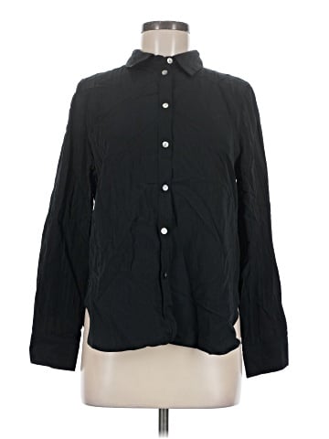 Madewell Crinkled Button-Up Shirt (view 1)