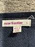 New Frontier Stripes Black Pullover Sweater Size S - photo 7