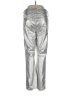 Mother 100% Polyurethane Metallic Silver Casual Pants Size 32 waist - photo 2
