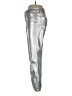 Mother 100% Polyurethane Metallic Silver Casual Pants Size 32 waist - photo 5